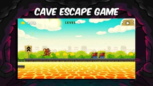 Cave Tom Escape Fun Jerry Game स्क्रीनशॉट 1
