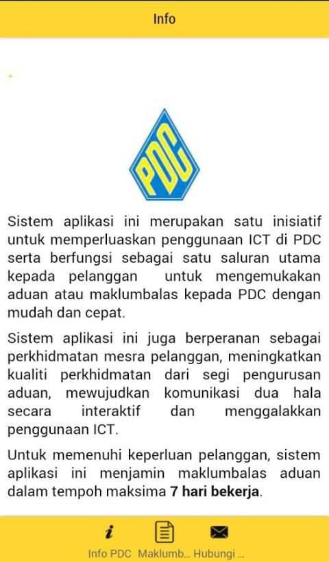 Hubungi PDC screenshot 3