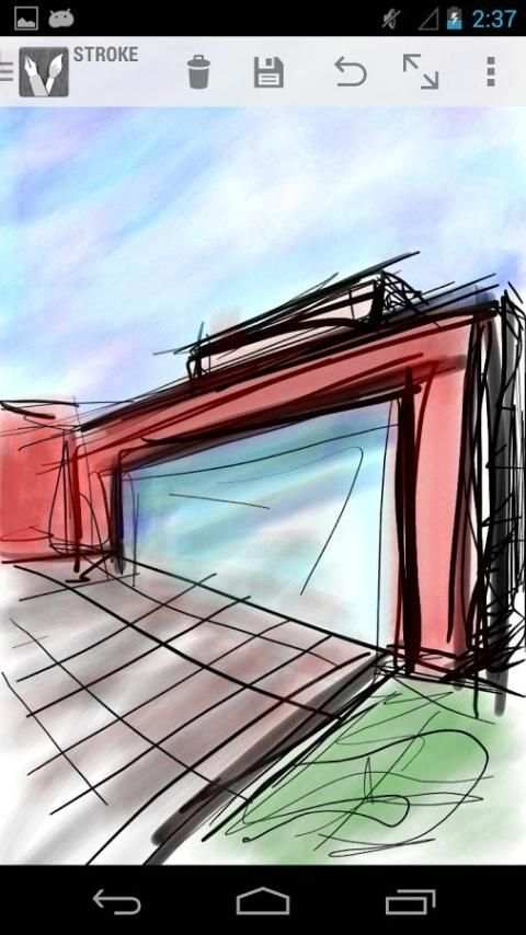 Stroke - Drawing App स्क्रीनशॉट 1