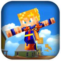 3D Super Hero Dragon Man Run