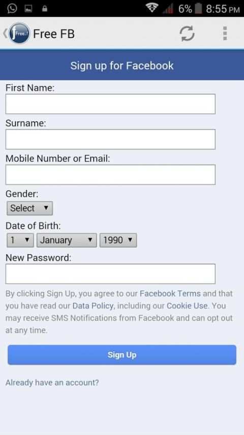 Facebook hemat Kuota internet screenshot 3
