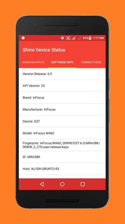 Shine Device Status 4 تصوير الشاشة