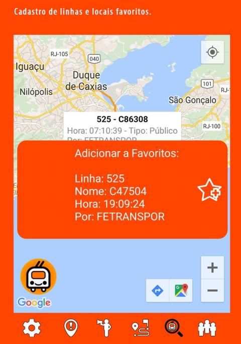 Wazu - GPS Ônibus/Metrô/Trem screenshot 2