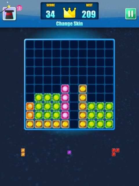 Block Puzzle Blast: Brick Dash скриншот 2