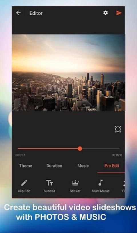 Photo to Video maker HD screenshot 4