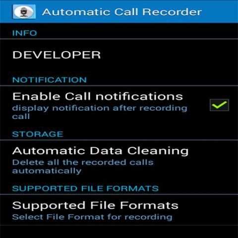 Automatic Call Recorder स्क्रीनशॉट 5