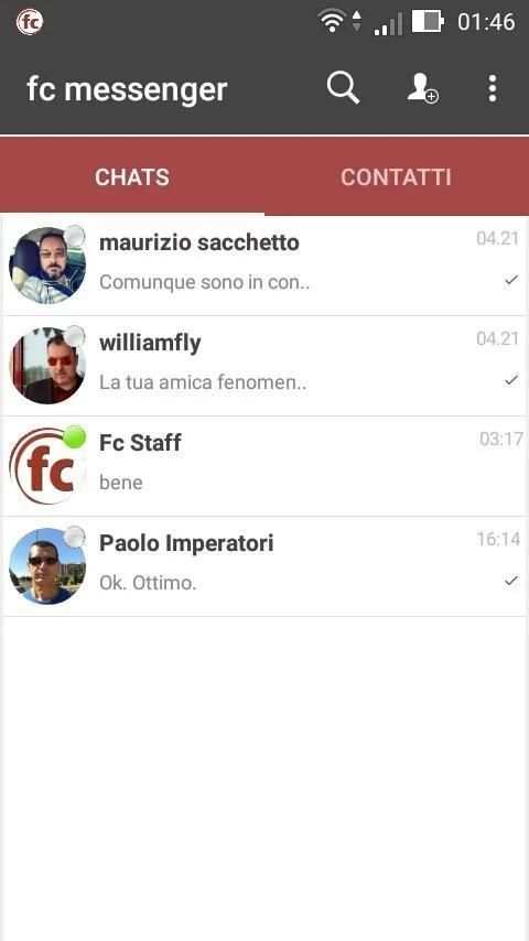 Facecjoc Chat-Messenger screenshot 1
