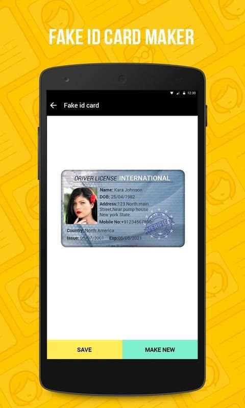 Fake Driving Licence India स्क्रीनशॉट 2
