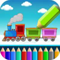 Train Coloring Game for Thomas