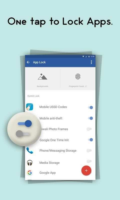 Fingerprint App Lock Simulator स्क्रीनशॉट 5