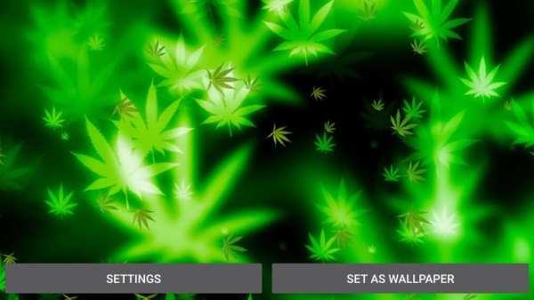 Weed Live Wallpaper screenshot 2