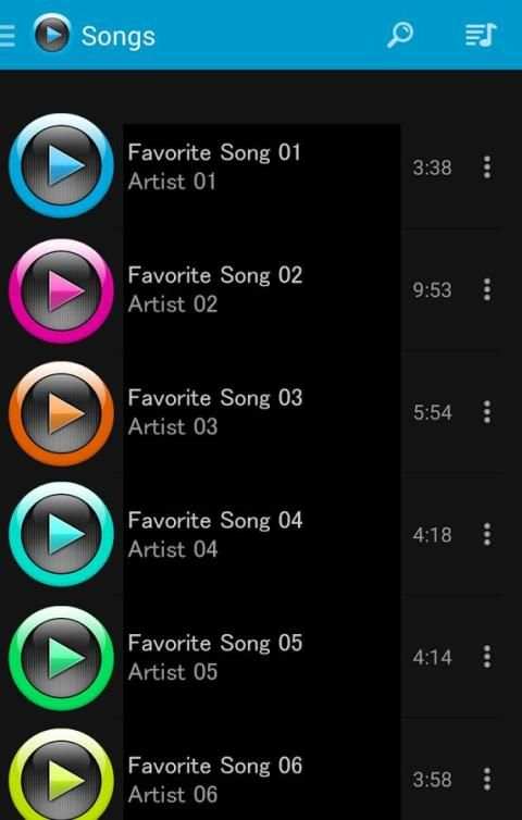 Music Player Free - Play MP3 2 تصوير الشاشة