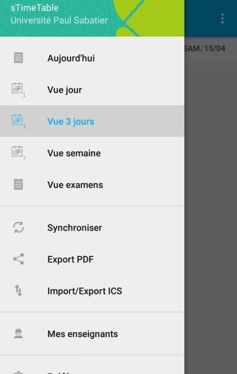 Time Table Paul Sabatier screenshot 6