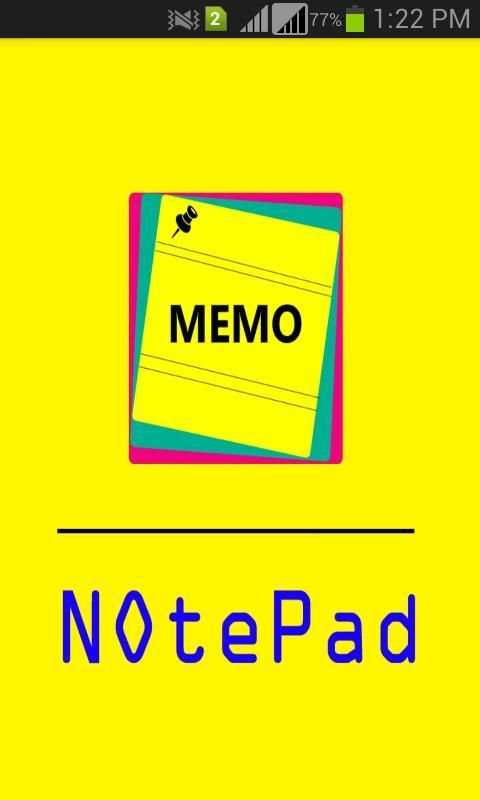 Notepad स्क्रीनशॉट 2