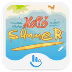 ikon TouchPal Cool Summer Sticker