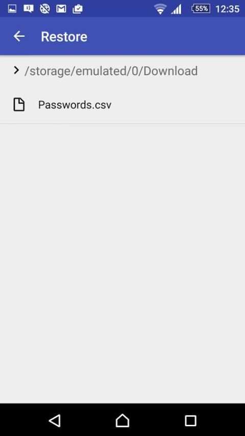 Passwords स्क्रीनशॉट 1