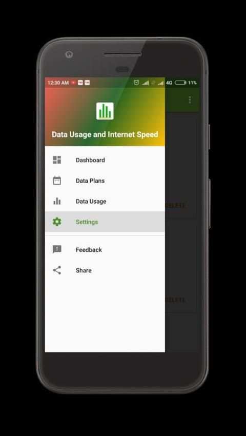 Data Usage & Internet Speed 4 تصوير الشاشة
