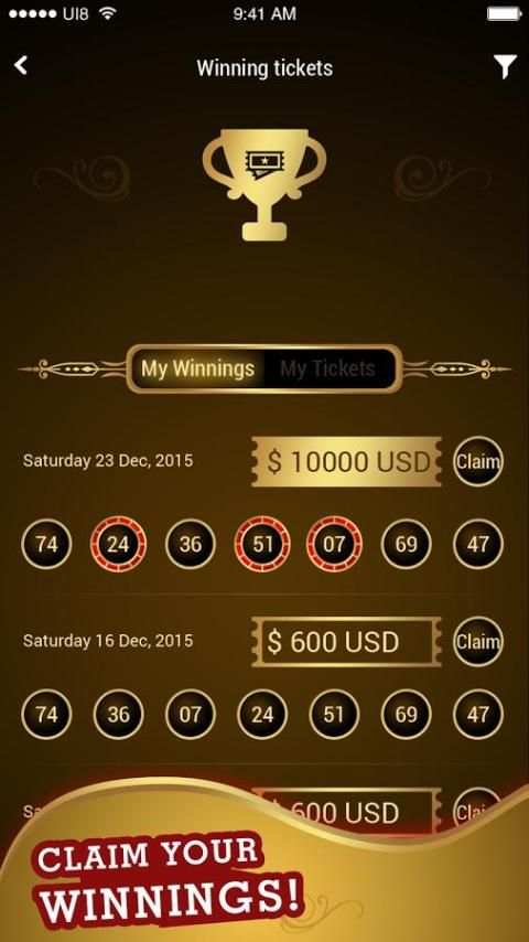 World Lotto screenshot 1