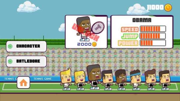 Tennis Legend Y8 Stick Trump screenshot 13