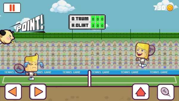Tennis Legend Y8 Stick Trump screenshot 8