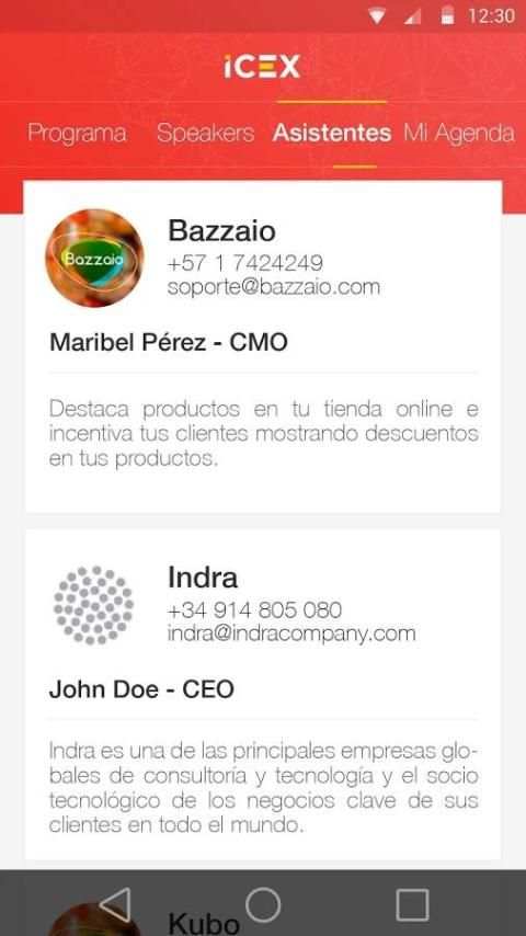 ICEX Colombia screenshot 1