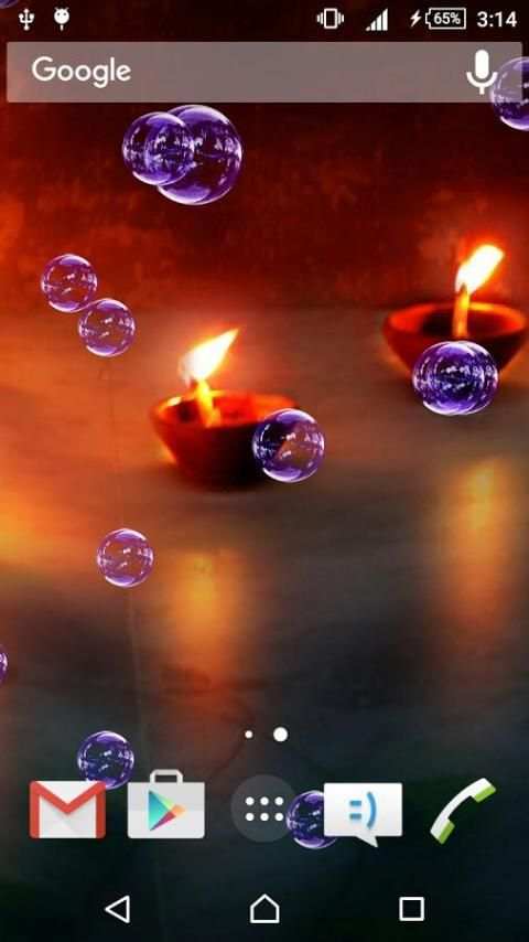 Diwali Bubble Live Wallpaper 6 تصوير الشاشة