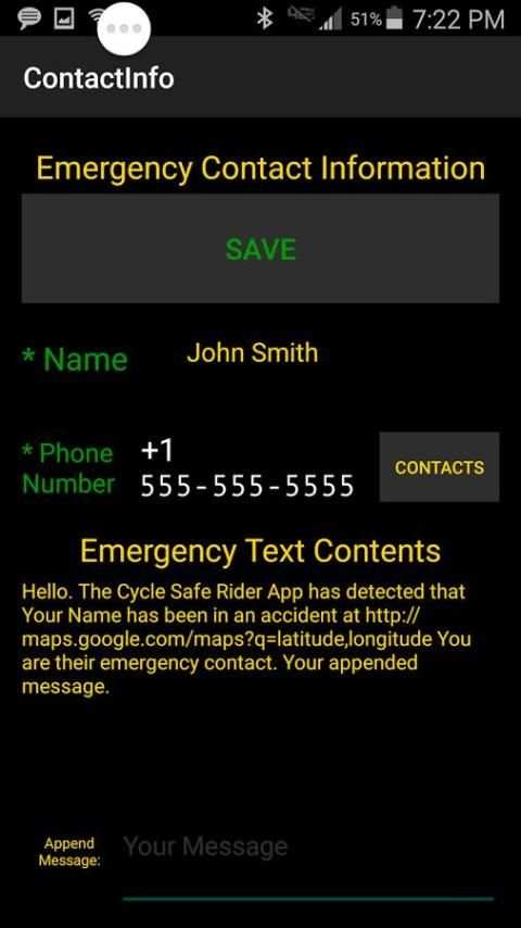 Cycle Safe Rider screenshot 2
