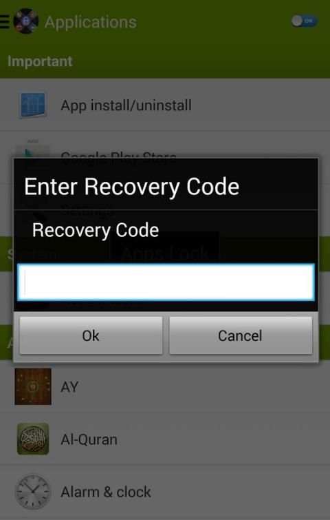 Aplikasi Lock Privacy Guard screenshot 1