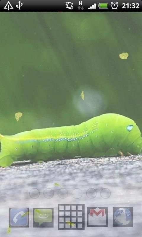live worms wallpaper स्क्रीनशॉट 1