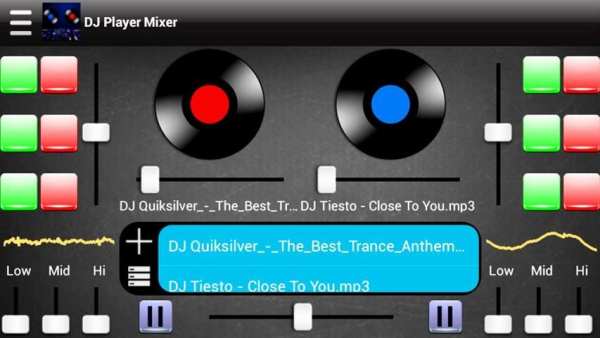 DJ Player Mixer screenshot 2