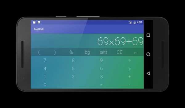 FastCalc - Elegant Calculator 7 تصوير الشاشة