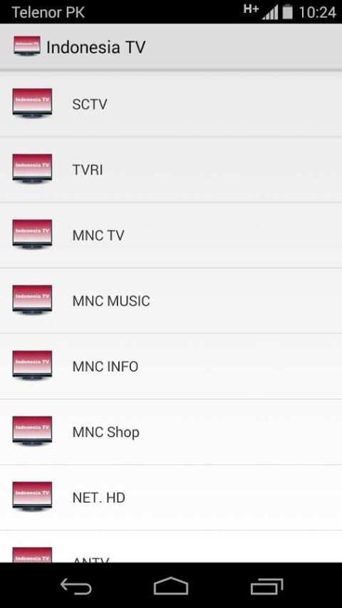 Live Indonesia TV Channels 2 تصوير الشاشة
