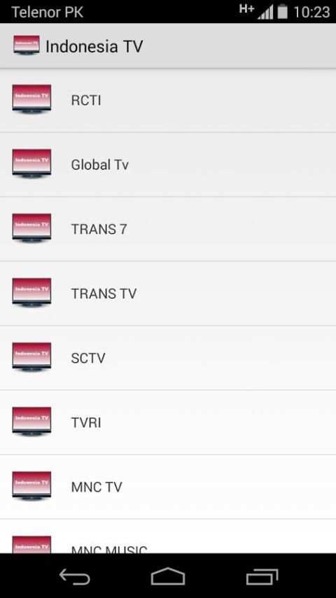 Live Indonesia TV Channels 3 تصوير الشاشة