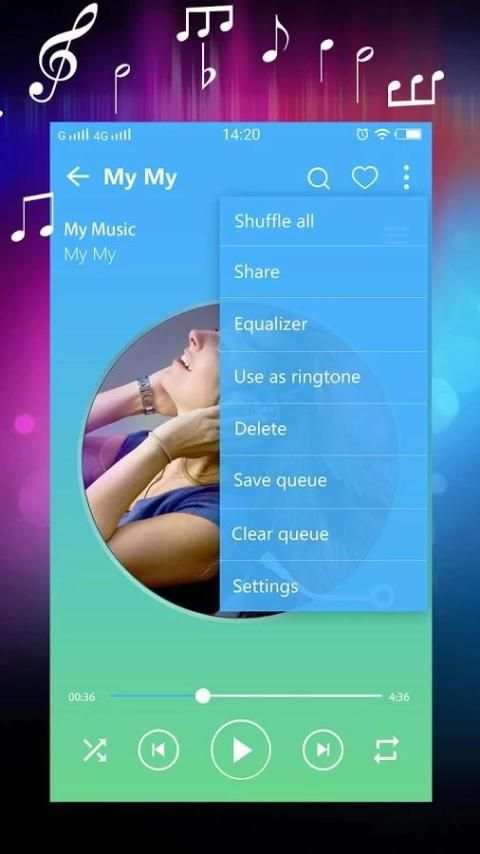 Music Player screenshot 2