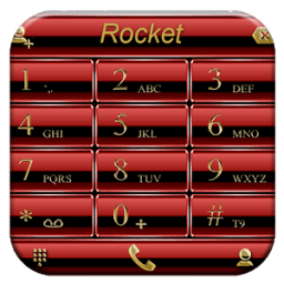 Theme x RocketDial Frame Red icon
