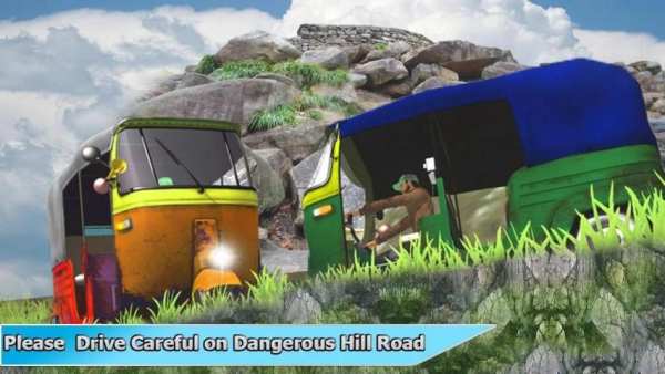 Off road auto becak mengemudi screenshot 4