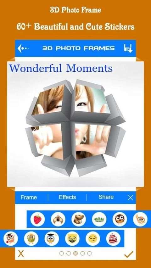 3D Collage Photos Editor screenshot 5