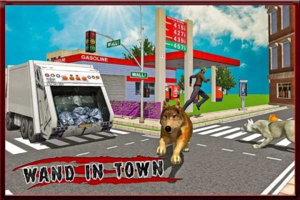 Crazy Wolf City Revenge screenshot 7