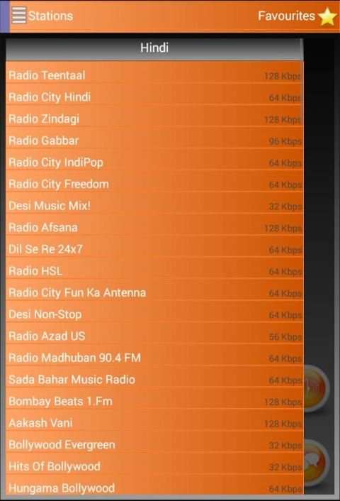 A2Z Indian FM Radio स्क्रीनशॉट 2