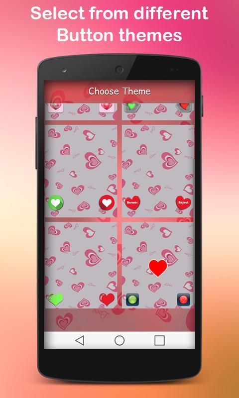 Photo Caller ID Love Theme скриншот 3