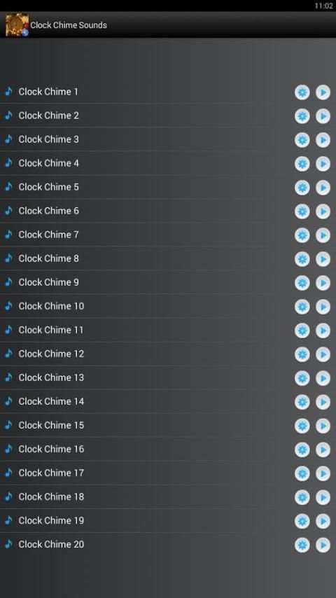 Clock Chime Sounds Ringtones скриншот 3