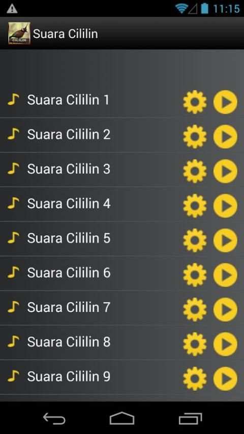 Suara Burung Cililin screenshot 3