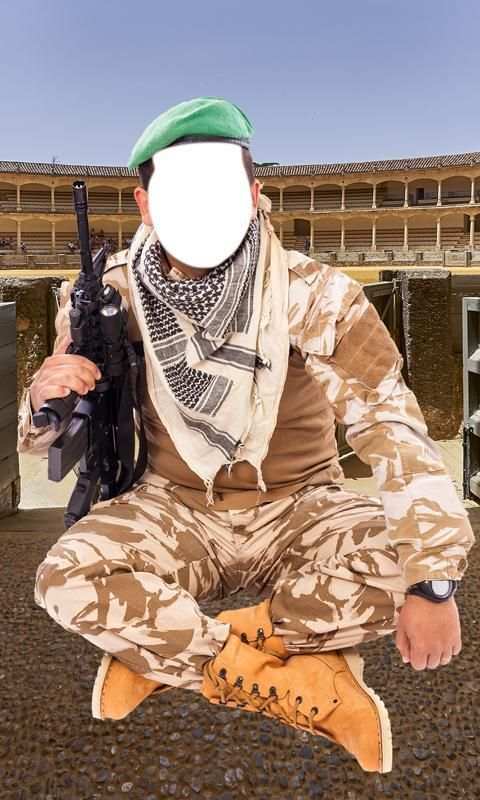 Tentara foto montase screenshot 4
