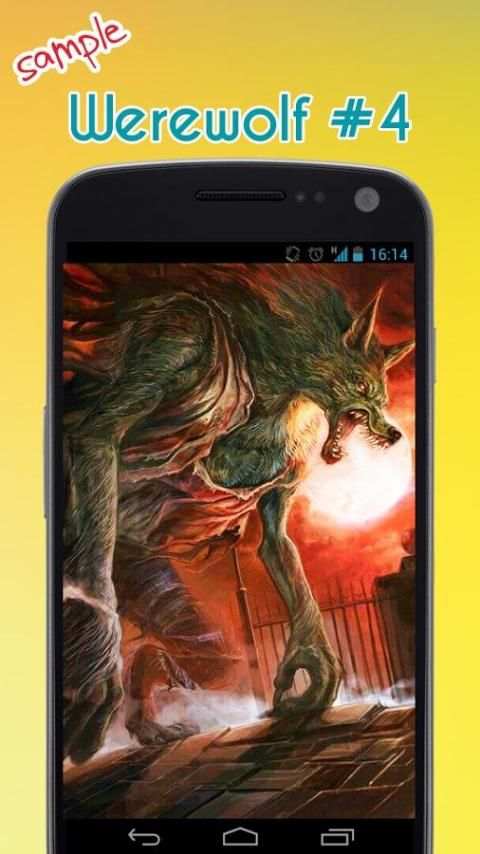 Amazing Werewolf Wallpaper скриншот 5