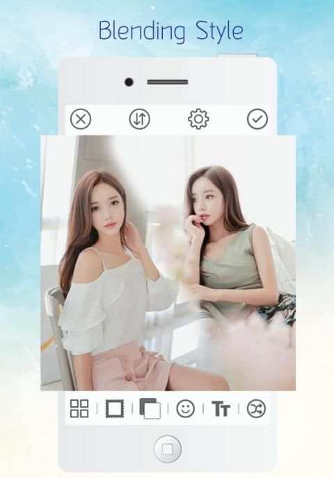 Photo blender Image mixer new скриншот 3