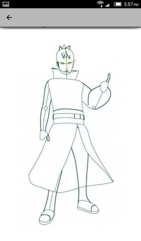 Draw Cartoon Boy Naruto screenshot 1