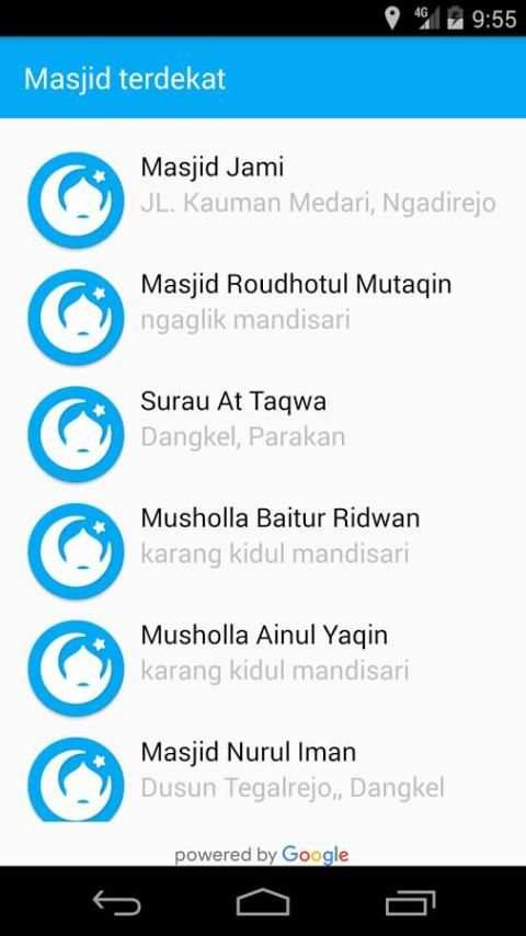 Jadwal sholat 5 تصوير الشاشة