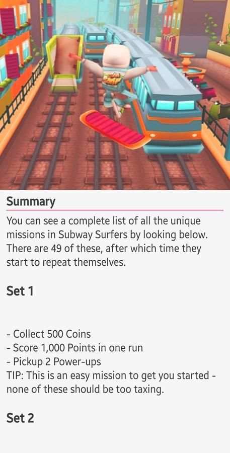guide for subway surfers 3 تصوير الشاشة