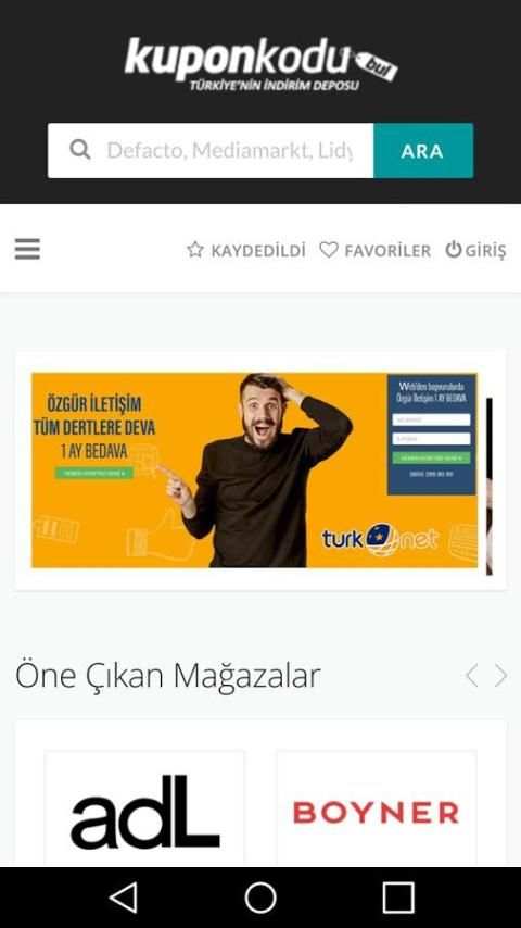 Kupon Kodu Bul скриншот 6