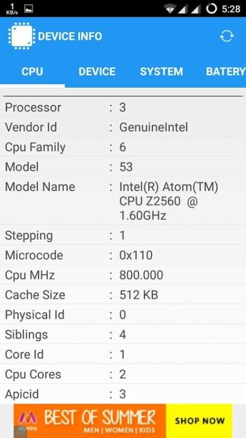CPU Z Plus 4 تصوير الشاشة